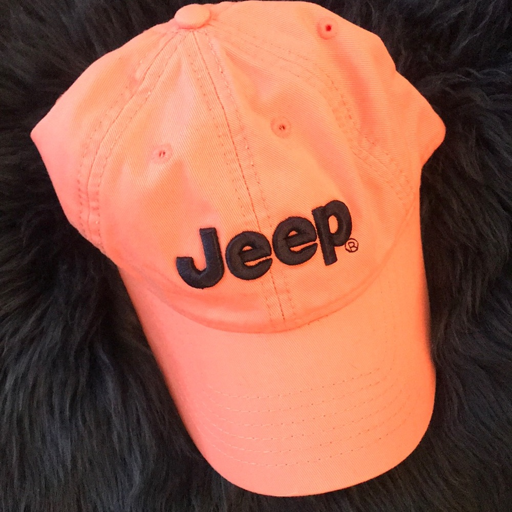 Jeep pink adjustable baseball hat